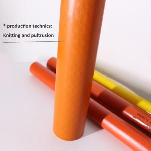 Insulation Epoxy Fiberglass Tube / Foam Filled Fiber Glass Tubing for Live Line