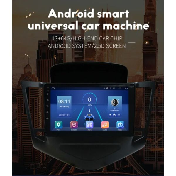 2din LCD GPS Navigation Car Android Stereo Touch Screen Car DVD Player For Chevrolet Cruze