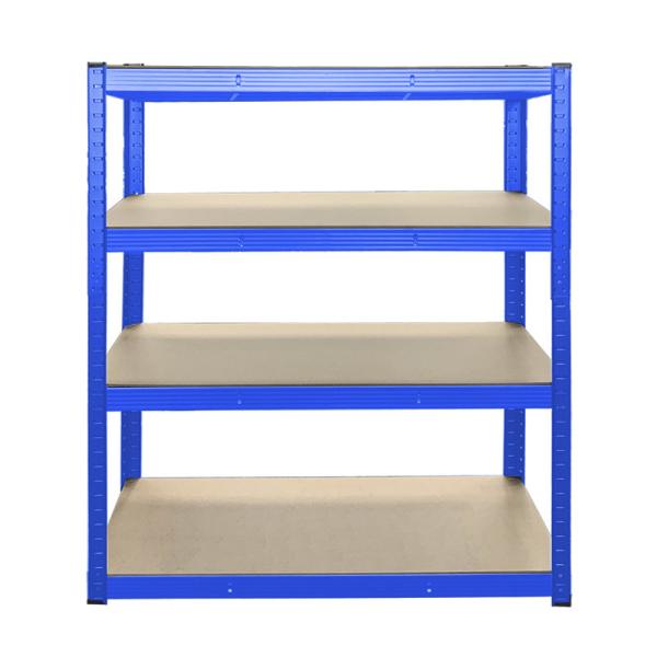 300kg 4 Tier heavy Duty Boltless Shelving Garage Storage Shelf shelving