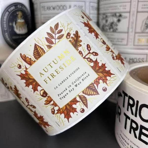 CMYK Color Print Bottle Packaging Label Custom Logo for industries