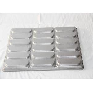 18 Cavity PTFE 654x535x38mm Hot Dog Bun Baking Pan