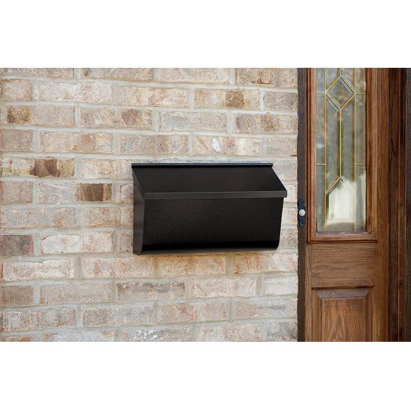Garden Wall Mounted Waterproof Iron Vertical Drop Mail Box Package Delivery MailBox Outdoor