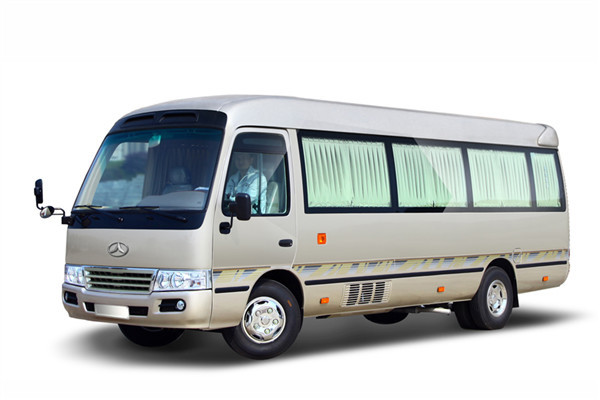 Buy Jiangling 23-Seater Diesel Tourist Bus Business Reception Bus 4×2 Manual Transmission at wholesale prices