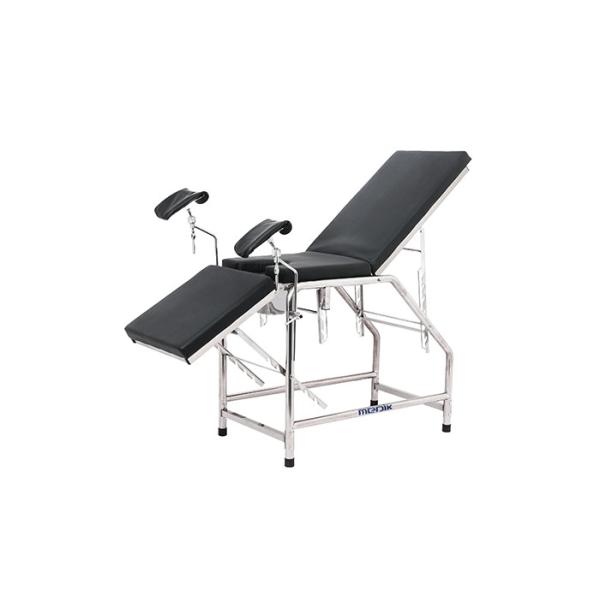 Buy Manual Backrest Adjustable Gynecologist Examination Table With Stirrups at wholesale prices
