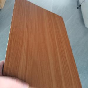 PVDF Wooden Aluminum Composite Panel 1220mm For Construction Materials
