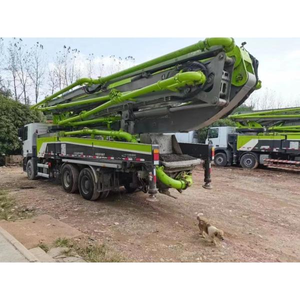 2018 Zoomlion 49m Truck Mounted Concrete Boom Pump