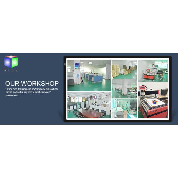 Crystal LED Backlit Display Frame LED Panel Light Box For Hotel Decorative