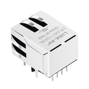 Side Entry RJ45 Modular Jack 6605473-8 | LPJ0011GENL 10/100Mbps