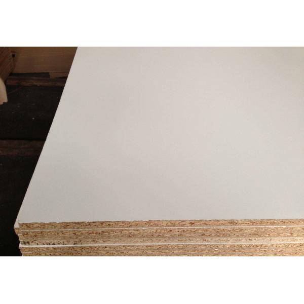 Smooth Melamine Covered Particle Board / Household Wood Veneer Particle Board