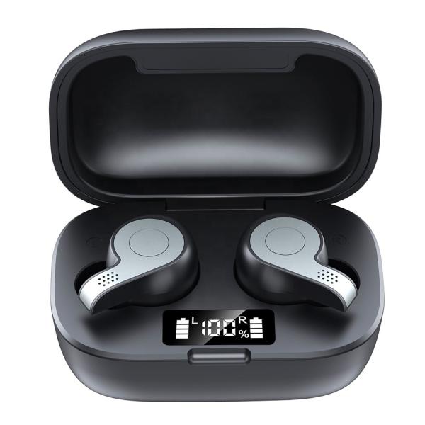 Buy Black DC 5V 1A 50mAh Wireless Bluetooth Earphone at wholesale prices