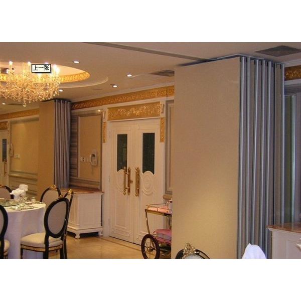 MDF Moveable Operable Partition Wall Panels For Conference Room / Exhibition Hall