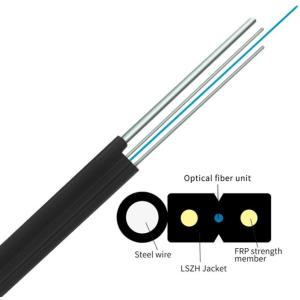 Self Supporting Aerial Figure 8 Indoor FTTH Fiber Optic Cable