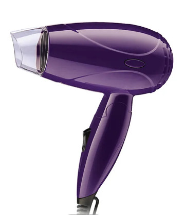 Buy Foldable Handle Compact Hair Dryers With Hanging Loop And 2 Heat Settings at wholesale prices