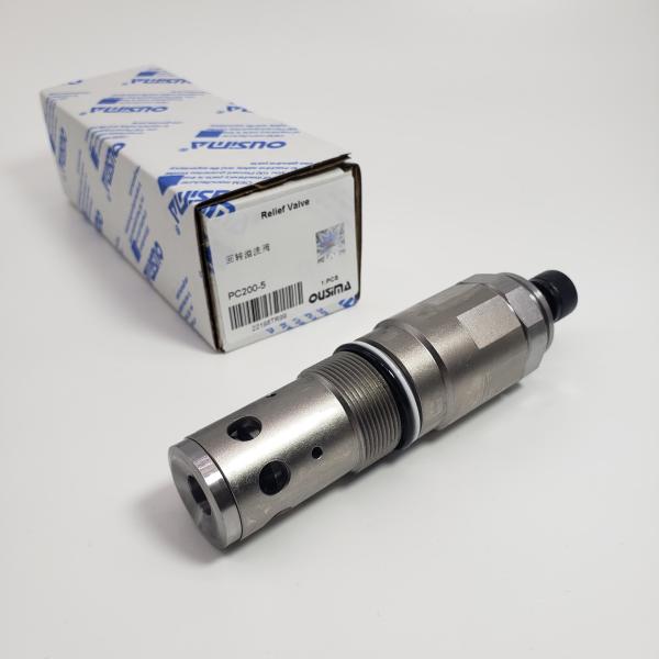 Hydraulic Excavator Relief Valve For KOMATSU PC200-5 HD800 HD900 HD1250
