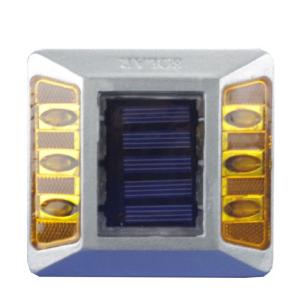 Quality High reflective led solar aluminum road stud with CE ROHS for sale