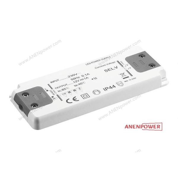 6W SAA RCM Certified Super Thin 12V 500mA LED Driver Converter 24V 250mA Switching Power Supply for LED Lighting