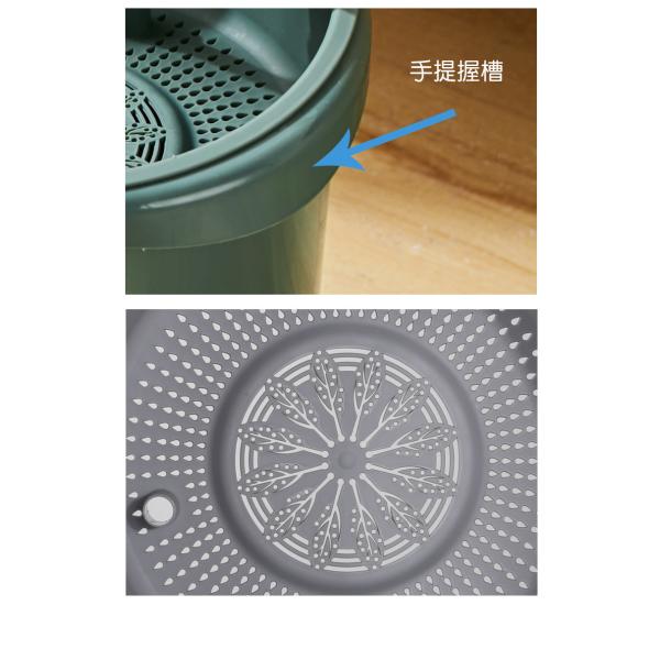 Indoor Office Drawing Room Round Waste Segregation Plastic Dustbin