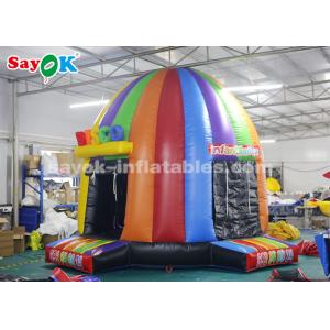 Go Outdoors Air Tent Colorful Inflatable Disco Tent Bounce House With Air Blower