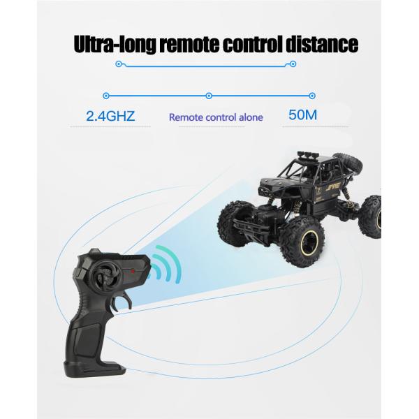 1 18 4WD Electric RC Cars Rechargeable 2.4Ghz Off Road Rock Crawler for Kids Gifts