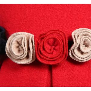 Cotton Childrens Clothes , Winter Long Sleeve Girls One Piece Dress