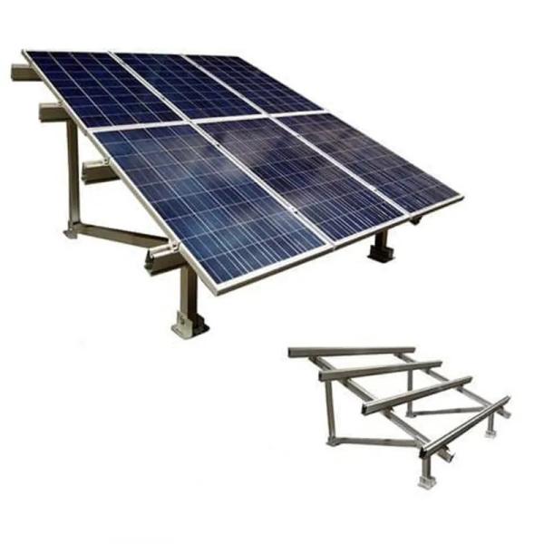 Solar Panel Mounting System Ground Screw Concrete Foundation Mount Custom