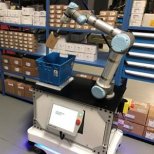 Universal Robot Pick and Place UR3 AGV Robot with Onrobot Gripper for 6 Axis