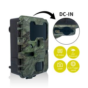 Quality WIFI hunting camera KW866 waterproof IP67 OEM/ODM up to 512GB Storage SD Memory Card 32MP 4K wildlife camera for sale