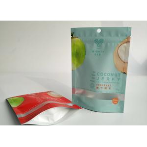 Plastic Coconut Powder Snack Bag Packaging Customized Laminated Resealable With