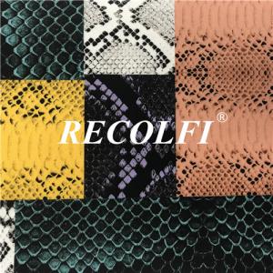 Snake Designs Eco Friendly Recycled Spandex Fabric For Yoga Wear Fabric