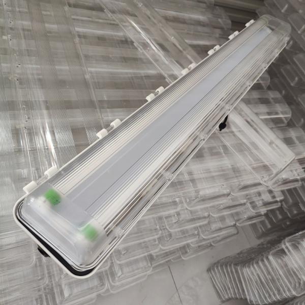 GRP Explosion Proof Led Tube Light Hazardous Area Linear Light Fixture 230vac Emergency