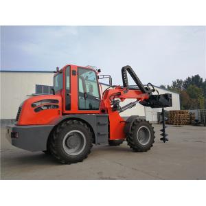 Wenyang Machinery WY2500 telescopic loader forklift with earth auger
