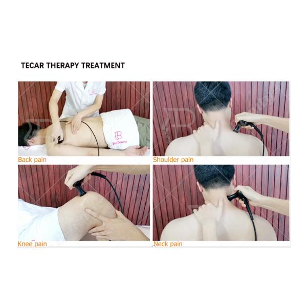 Pain Relief Human Tecar Therapy Machine Monopolar RF Physiotherapy Equipment