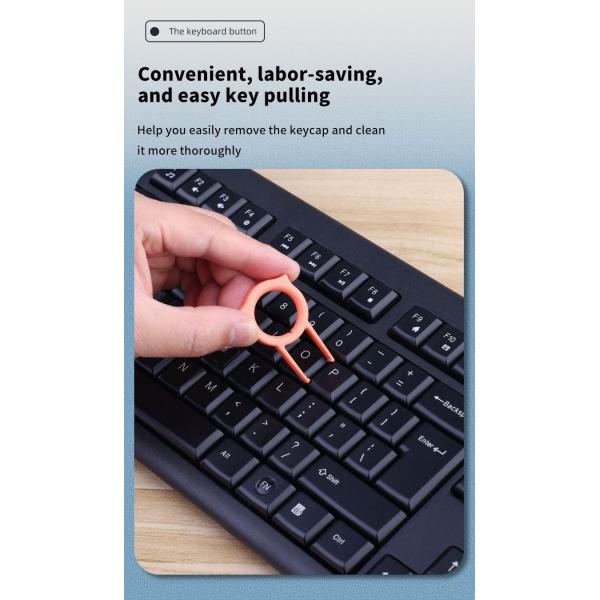 Retractable Pen Computer Keyboard Cleaning Brush Kit For Earbuds 10 In 1