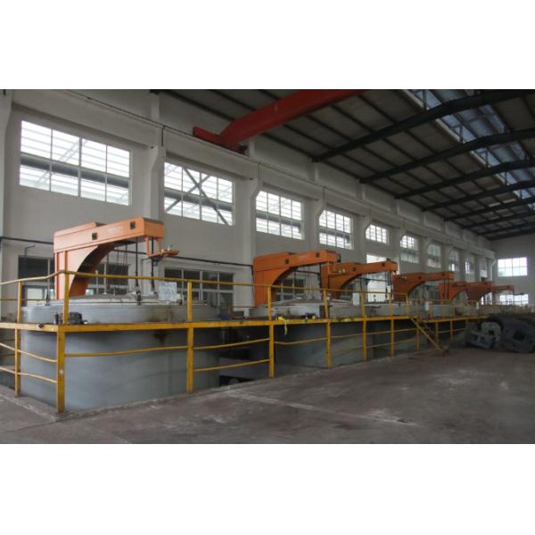 Electric Heating Spheroidizing Annealing Furnace For Nuts / Bolts / Screws /