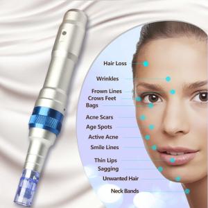 Microneedling Pen dr pen dermapen ultima a6 derma pen microneedle Silver with