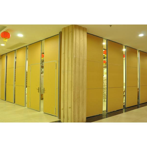 Interior Movable Sound Proof Folding Wooden Partition Wall For Function Room
