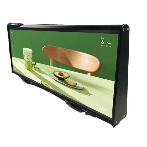 Buy Wireless control 4G GPS P2.5 outdoor waterproof taxi top advertising full color LED display at wholesale prices