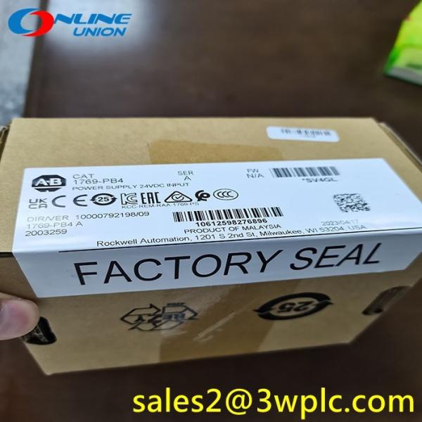 Buy 1769-PB4 Allen Bradley CompactLogix DC 4A/2A Power Supply at wholesale prices