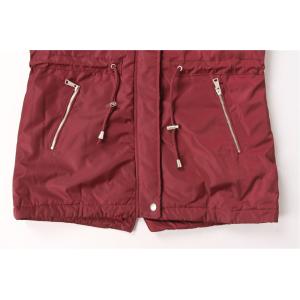 Stockpapa 99% Polyester Ladies Warm Parka Coat