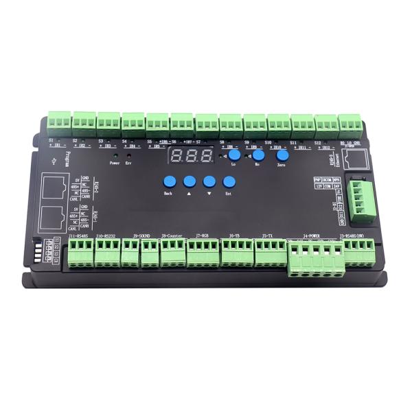 Metro Station Retractable Flap Gate Control Board with 16 Pairs Infrared Sensors Interface