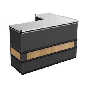 Powder Coating Supermarket Retail Checkout System With Cold Rolled Steel