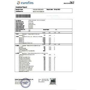 Neihuang Xinglong Agricultural Products Co. Ltd Certifications