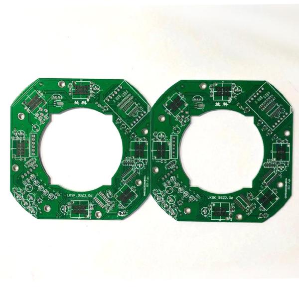 FR4 / High TG FR4 PCB Manufacturing 0.075mm Min Laser Hole Peelable