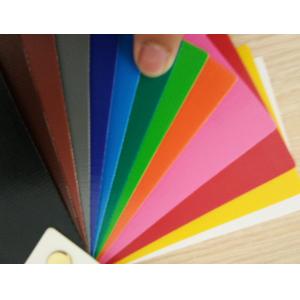 Fire Resistant 1100GSM Matte PVC Laminated Tarpaulin Material Flame Retardant