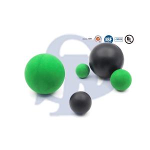 Quality Solid Silicone Rubber Balls Custom Molded 2mm Small Size Epdm Nbr Food Grade for sale