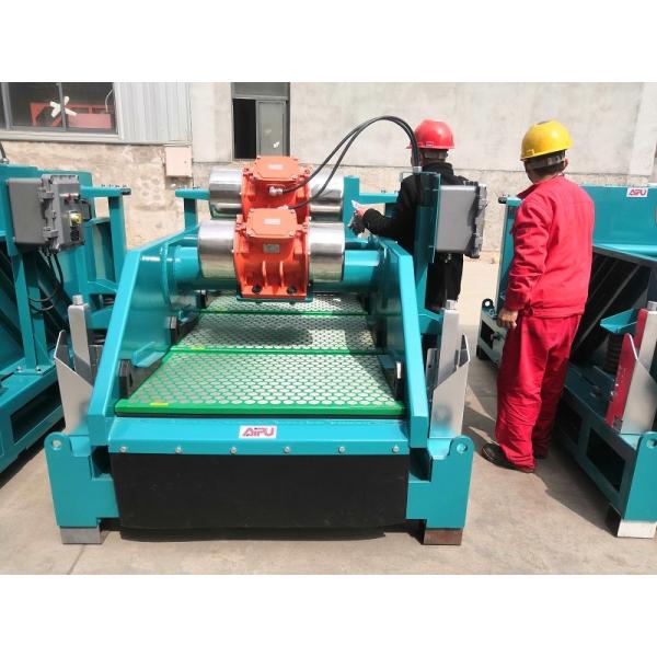Buy 120m3/h Drilling Shale Shaker With Steel Frame Screen Panels at wholesale prices