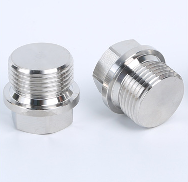 Stainless Steel Oil Drain Laryngeal Plug NPT Hex Socket Magnetic Allen Head Pipe Plug with Anodized Finish and ZINC Coating