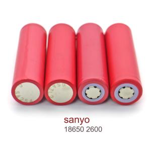 Sanyo UR18650ZY 3.7V 18650 2600mah li-ion rechargeable battery Sanyo UR18650ZY