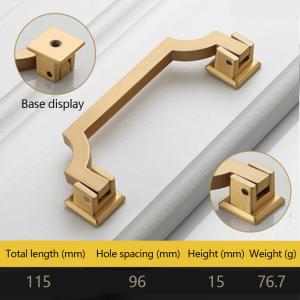 Office Copper Gold Antique Single Hole Drawer Pulls