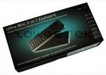 IR Learning Remote Control with 2.4Ghz Ultra Mini Wireless Keyboards (ZW-52006